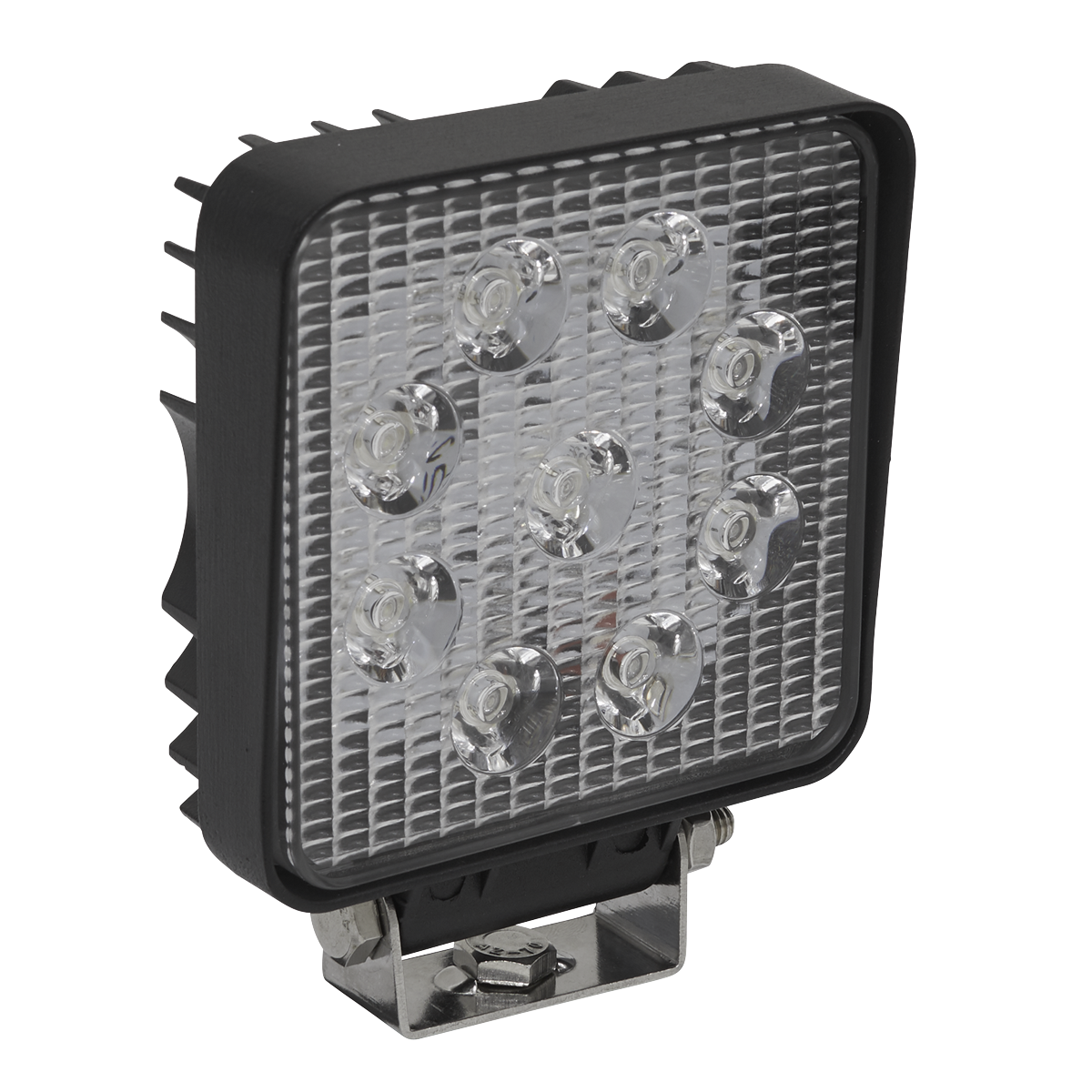 Square Worklight with Mounting Bracket 27W SMD LED - LED3S - Farming Parts