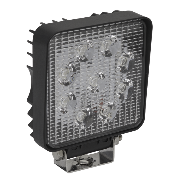 Square Worklight with Mounting Bracket 27W SMD LED - LED3S - Farming Parts