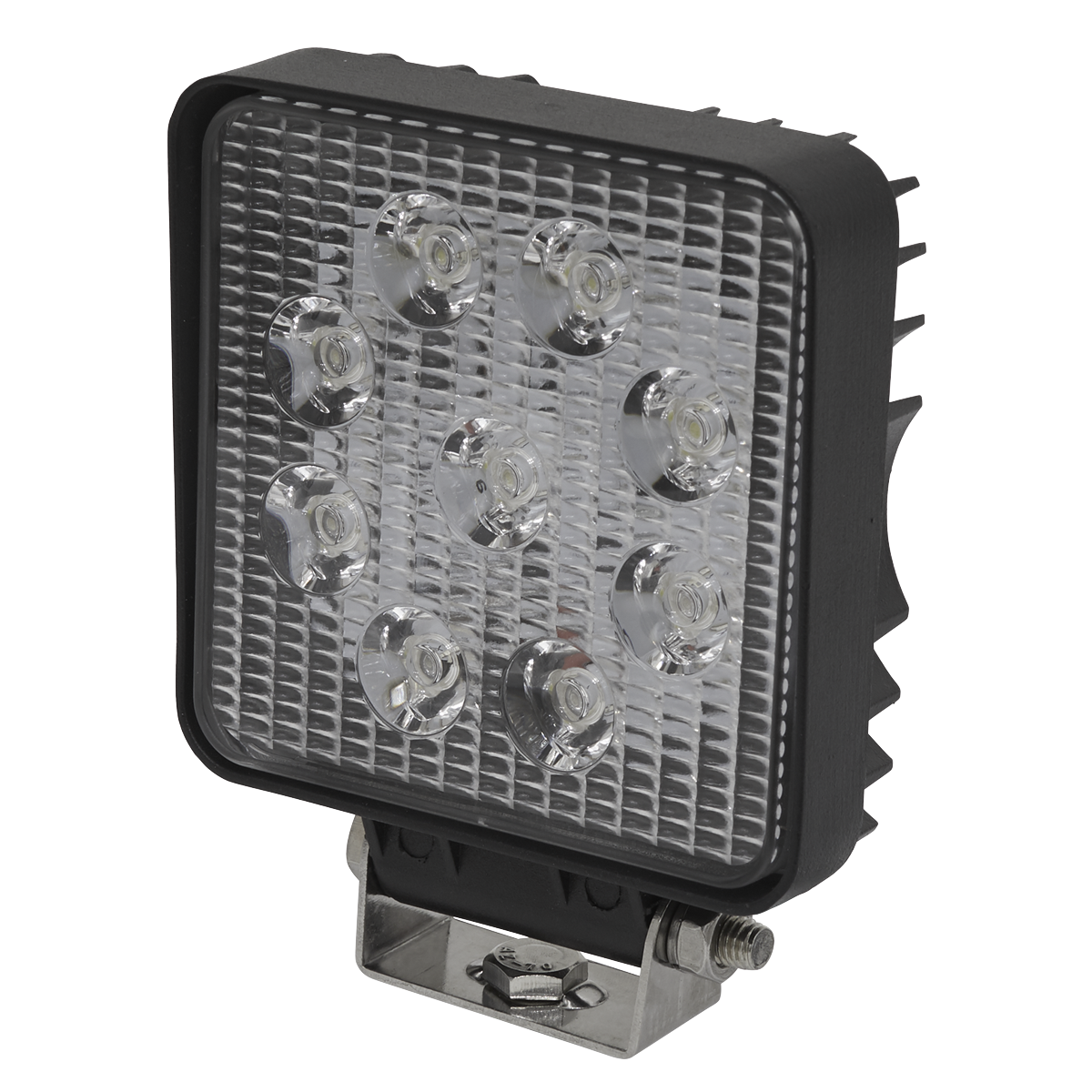 Square Worklight with Mounting Bracket 27W SMD LED - LED3S - Farming Parts