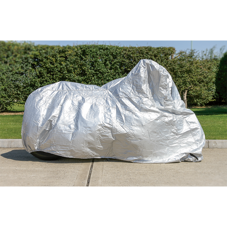 Motorcycle Cover Medium 2320 x 1000 x 1350mm - MCM - Farming Parts