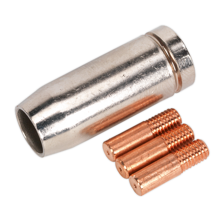 Conical Nozzle x 1 Contact Tip 0.6mm x 3 MB14 - MIG953 - Farming Parts