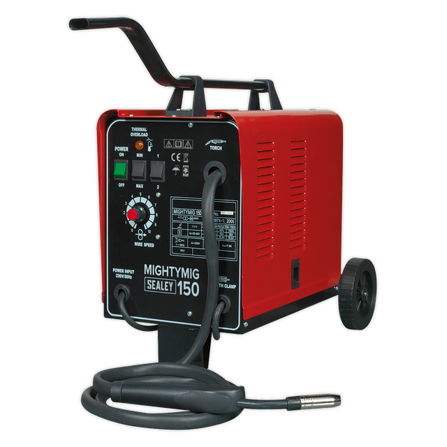 Professional Gas/No-Gas MIG Welder 150A 230V - MIGHTYMIG150 - Farming Parts