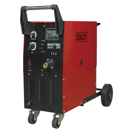 Professional Gas/No-Gas MIG Welder 250A with Euro Torch - MIGHTYMIG250 - Farming Parts