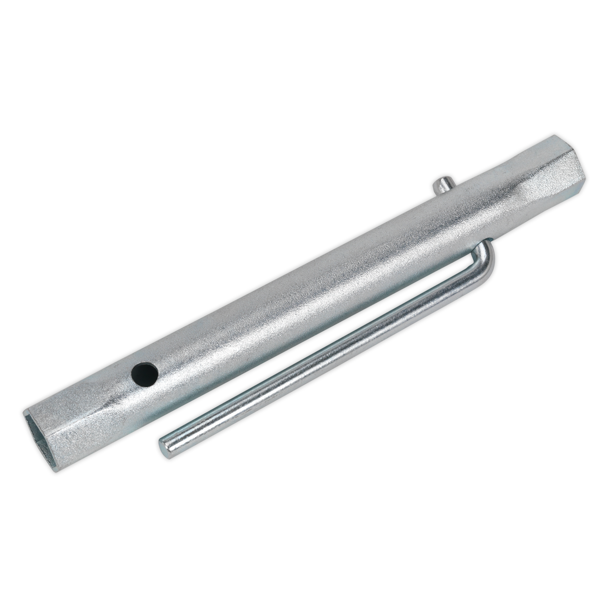 Double End Long Reach Spark Plug Box Spanner 16/18mm with L-Bar - MS157 - Farming Parts