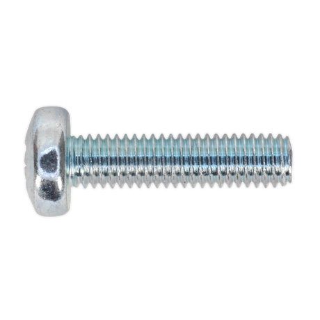 Machine Screw M5 x 20mm Pan Head Pozi Zinc Pack of 100 - MSP520 - Farming Parts