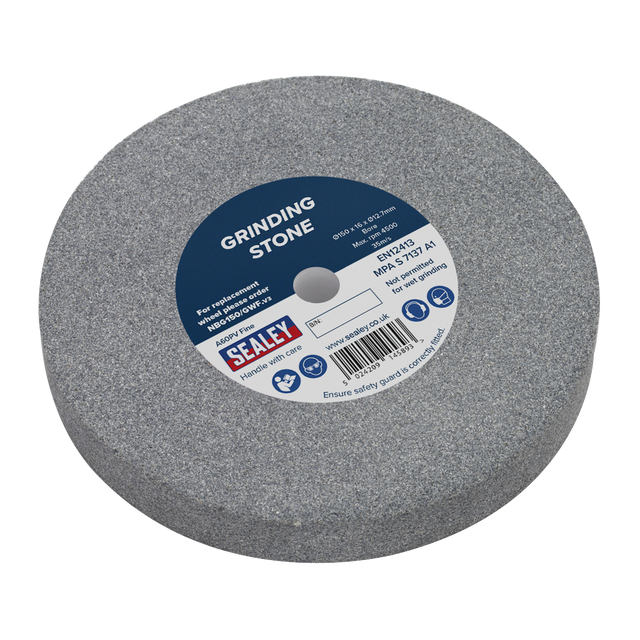 Grinding Stone Ø150 x 16mm Ø13mm Bore A60P Fine - NBG150/GWF - Farming Parts