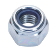 Nylon Locknut M8 Zinc Pack of 100 - NLN8 - Farming Parts