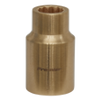 A brass-colored Sealey WallDrive® 12-point socket, size 11mm, 1/2" square drive, with the word "Premier" engraved on it.