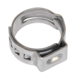The Sealey O-Clip Single Ear Ø11.8-13.8mm (Pack of 25 - OCSE1113) in an open position is shown on a white background.