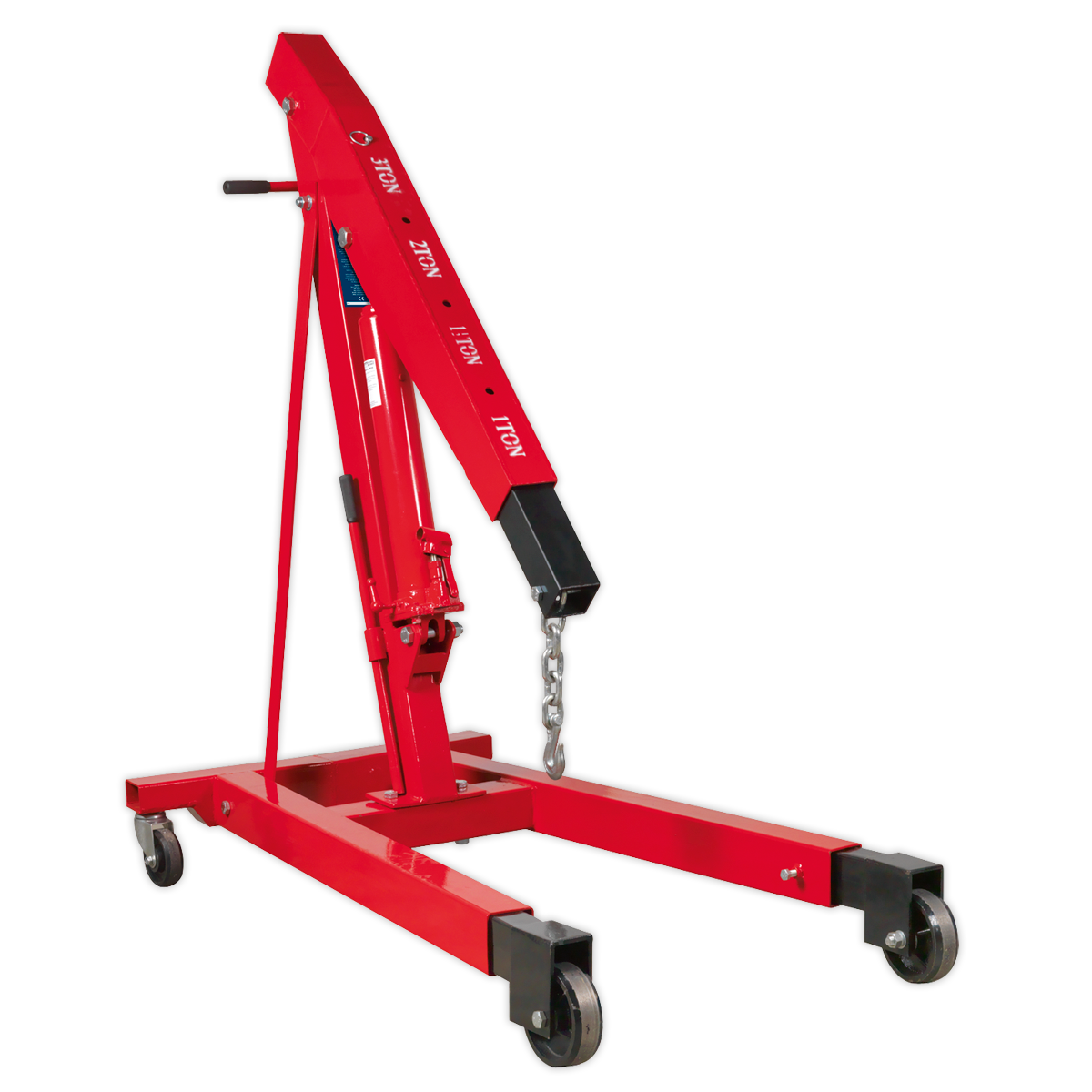 Fixed Frame Engine Crane with Extendable Legs 3 Tonne - PH30 - Farming Parts