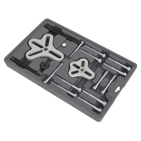 Steering Wheel & Harmonic Balancer Puller Set 18pc - PS977 - Farming Parts