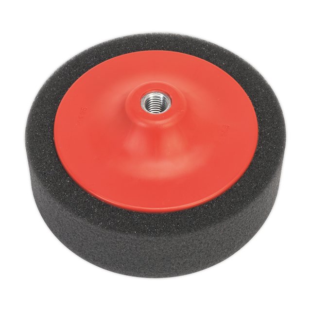 Buffing & Polishing Foam Head Ø150 x 50mm M14 x 2mm Black/Soft - PTC/CH/M14-P - Farming Parts