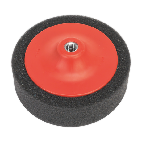 Buffing & Polishing Foam Head Ø150 x 50mm M14 x 2mm Black/Soft - PTC/CH/M14-P - Farming Parts
