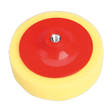 Buffing & Polishing Foam Head Ø150 x 50mm M14 x 2mm Yellow/Coarse - PTC/CH/M14-Y - Farming Parts