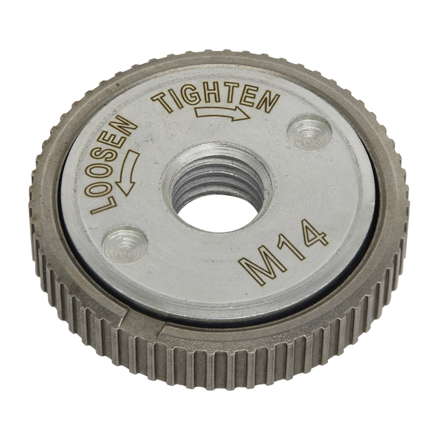 Quick Change Angle Grinder Locking Nut M14 - PTC/QCNM14 - Farming Parts