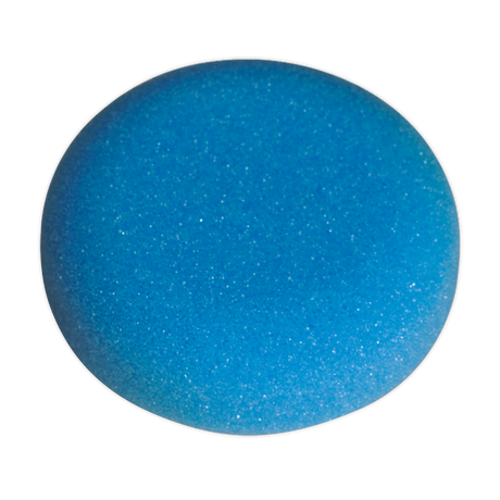 Buffing & Polishing Foam Head Hook-and-Loop Ø80 x 25mm - Blue/Medium - PTCCHV79B - Farming Parts