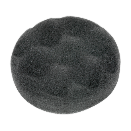 Buffing & Polishing Foam Head Hook-and-Loop Ø80 x 25mm Black/Soft - PTCCHV79P - Farming Parts