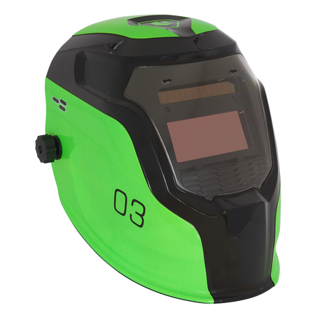 Auto Darkening Welding Helmet - Shade 9-13 - Green - PWH3 - Farming Parts