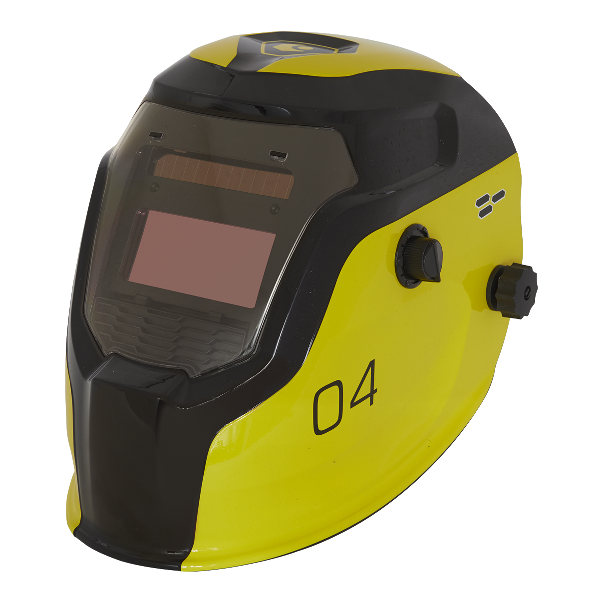 Auto Darkening Welding Helmet - Shade 9-13 - Yellow - PWH4 - Farming Parts