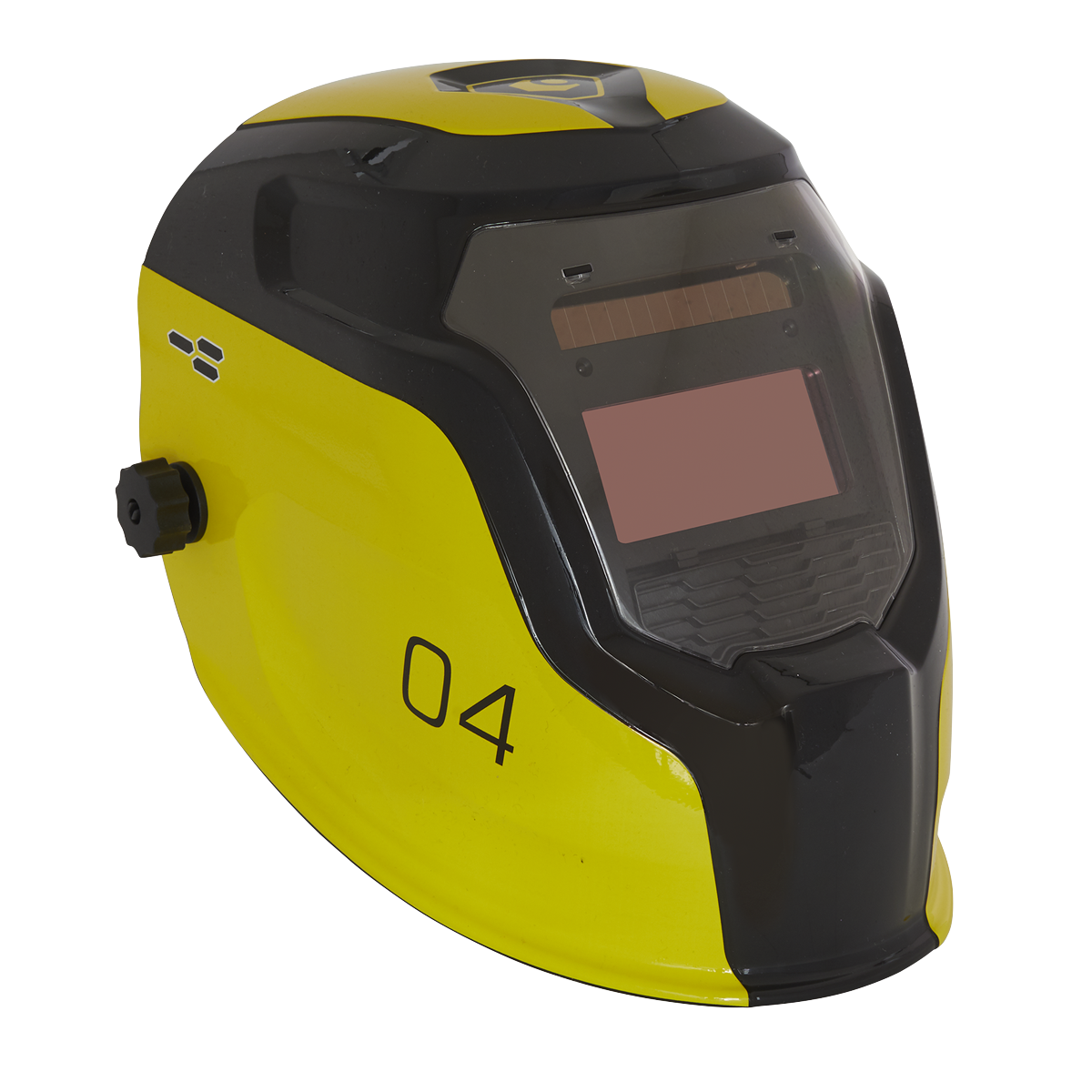 Auto Darkening Welding Helmet - Shade 9-13 - Yellow - PWH4 - Farming Parts