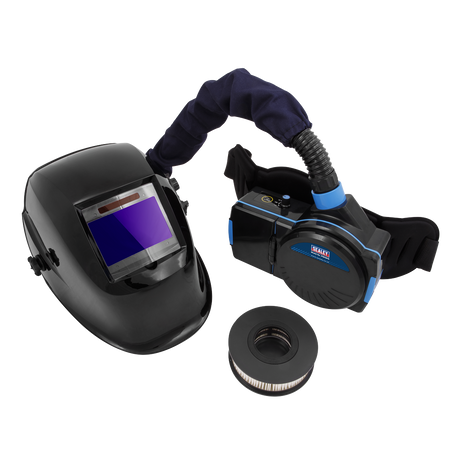 Welding Helmet with TH1 Powered Air Purifying Respirator (PAPR) Auto Darkening - PWH616 - Farming Parts