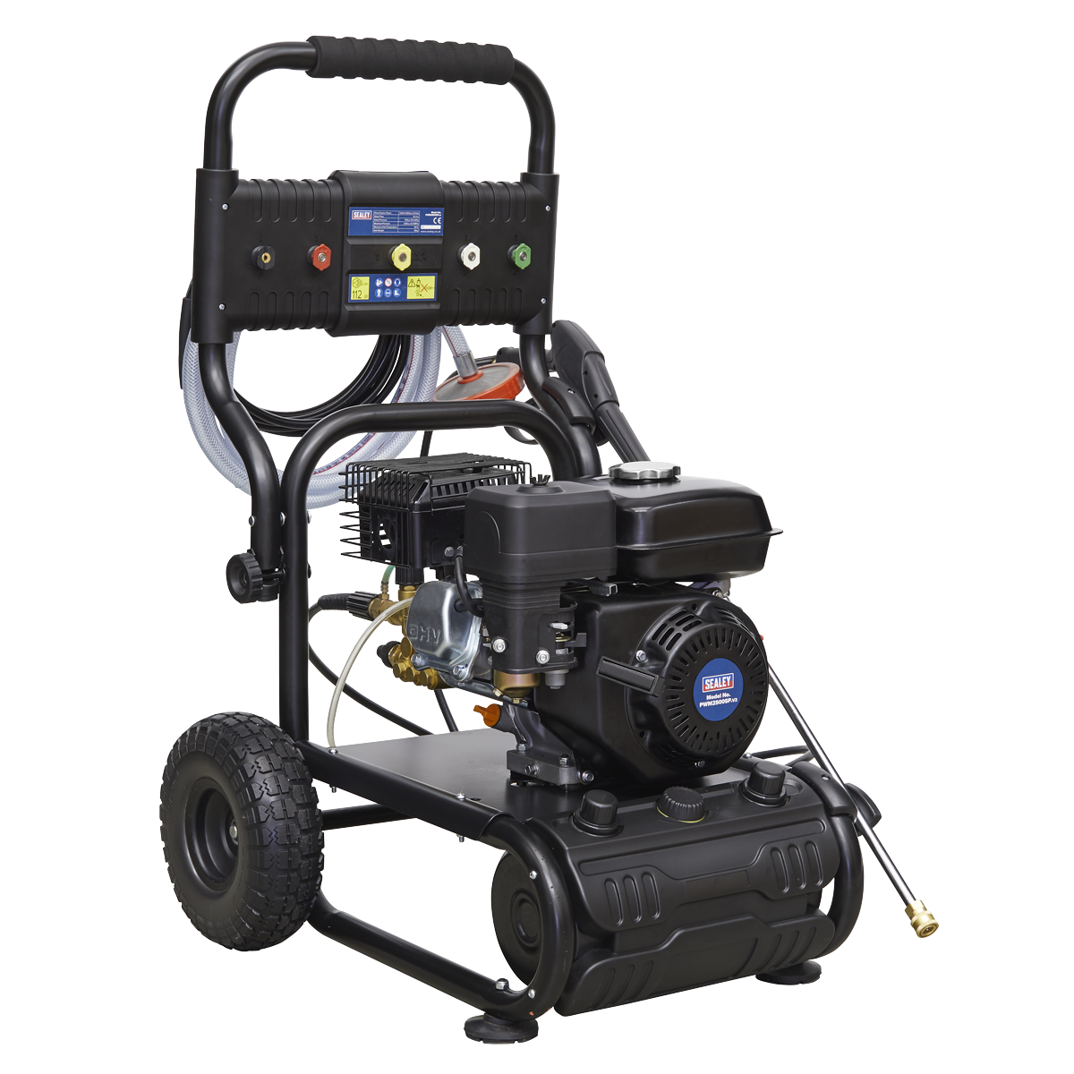 Pressure Washer 220bar 540L/hr Self-Priming 6.5hp Petrol - PWM2500SP - Farming Parts