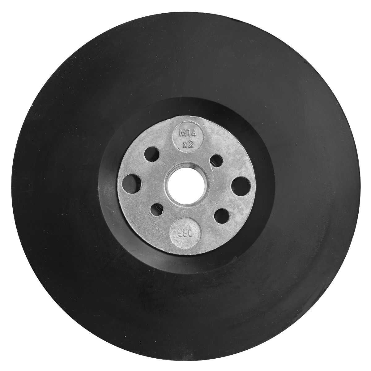 Rubber Backing Pad Ø116mm - M14 x 2mm - RBP116 - Farming Parts