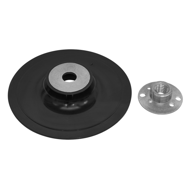 Rubber Backing Pad Ø125mm - M14 x 2mm - RBP125 - Farming Parts