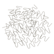 Outside Corner Staple 0.6mm Pack of 100 - RE06C - Farming Parts