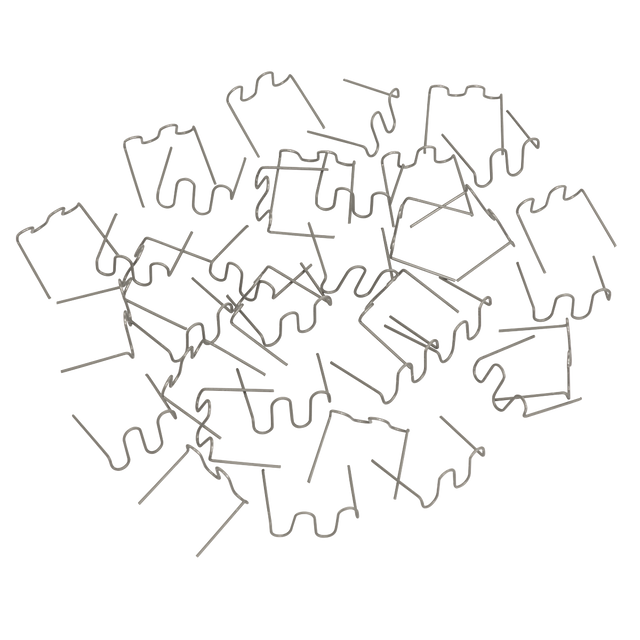 Wave Staple 0.6mm Pack of 100 - RE06W - Farming Parts