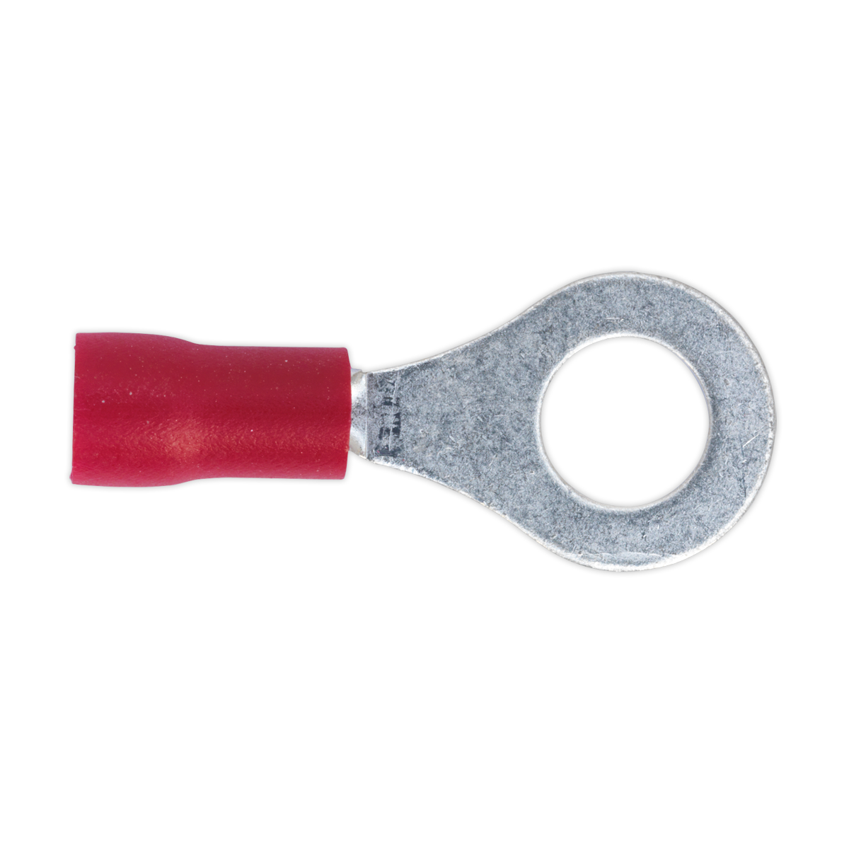 Easy-Entry Ring Terminal Ø6.4mm (1/4") Red Pack of 100 - RT26 - Farming Parts