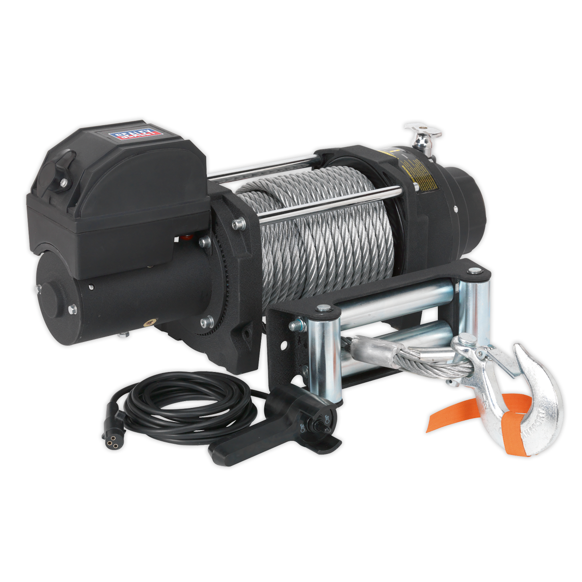Recovery Winch 8180kg(18000lb)Line Pull 12V Industrial - RW8180 - Farming Parts
