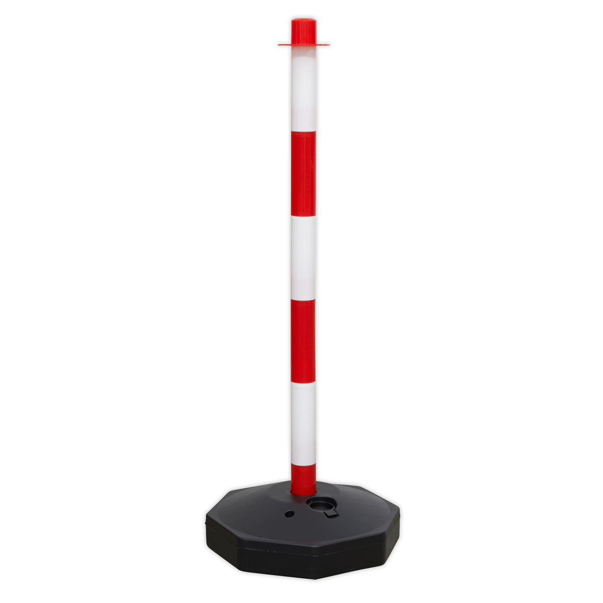 Red/White Post with Base - RWPB01 - Farming Parts