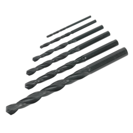 HSS Drill Bit Set 6pc DIN 338 - S01039 - Farming Parts