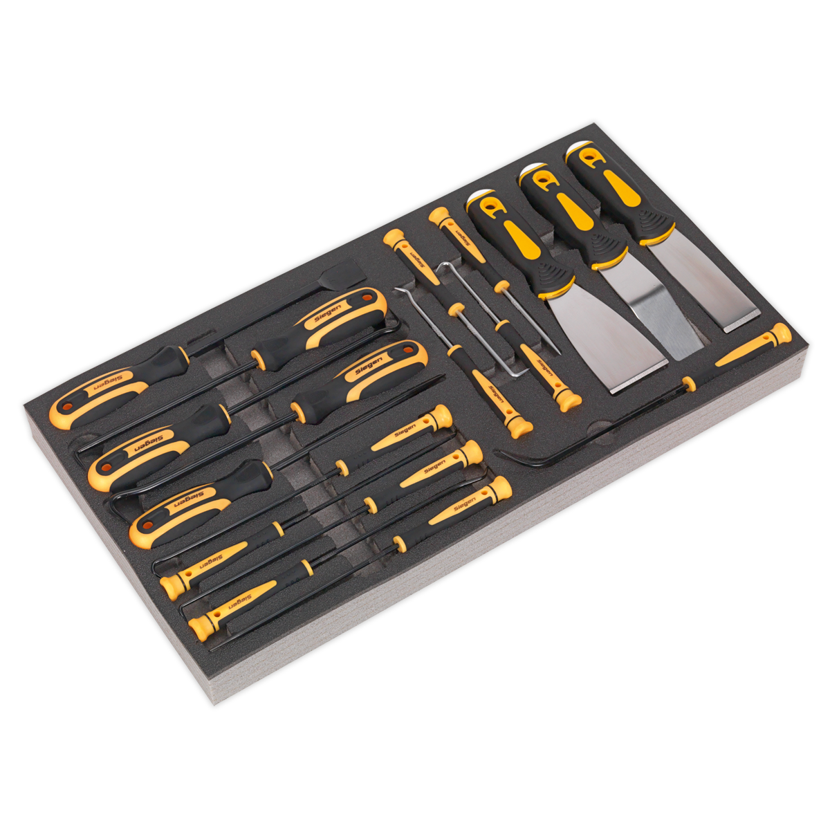 Tool Tray with Hook & Scraper Set 18pc - S01136 - Farming Parts