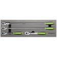 Ratchet Wrench Set 4pc 1/2"Sq Drive Flip Reverse - S01231 - Farming Parts
