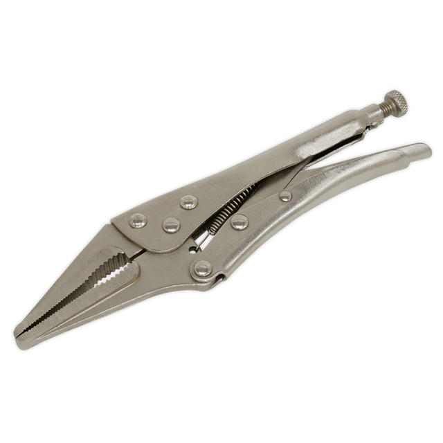 Locking Pliers Long Nose 225mm - S0462 - Farming Parts