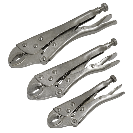 Locking Pliers Set 3pc - S0463 - Farming Parts