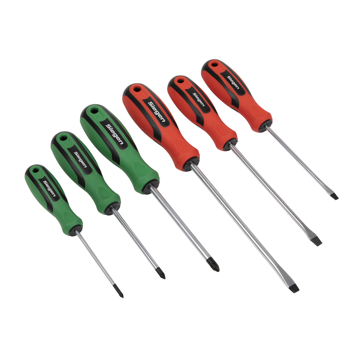 Soft Grip Screwdriver Set 6pc - S0615 - Farming Parts