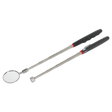 Telescopic Magnetic Pick-Up Tool & Inspection Mirror Set 2pc - S0940 - Farming Parts