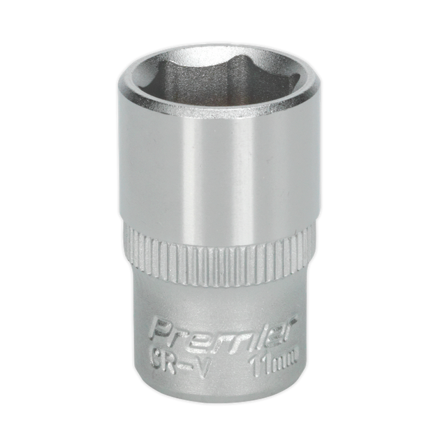 WallDrive® Socket 11mm 1/4"Sq Drive - S1411 - Farming Parts