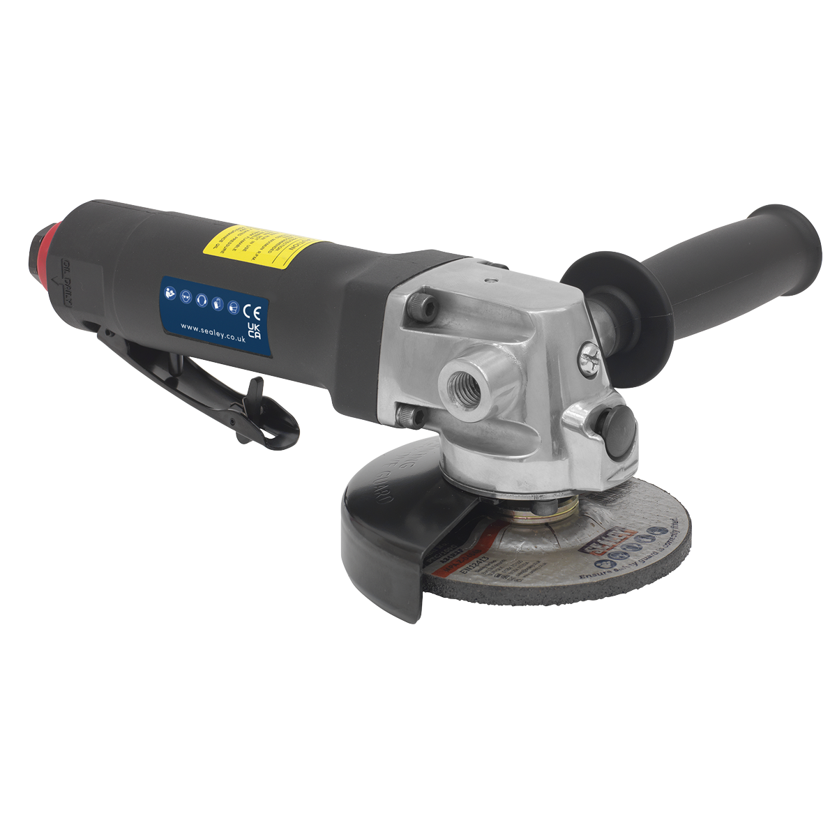 Air Angle Grinder Ø100mm Composite Housing - SA152 - Farming Parts