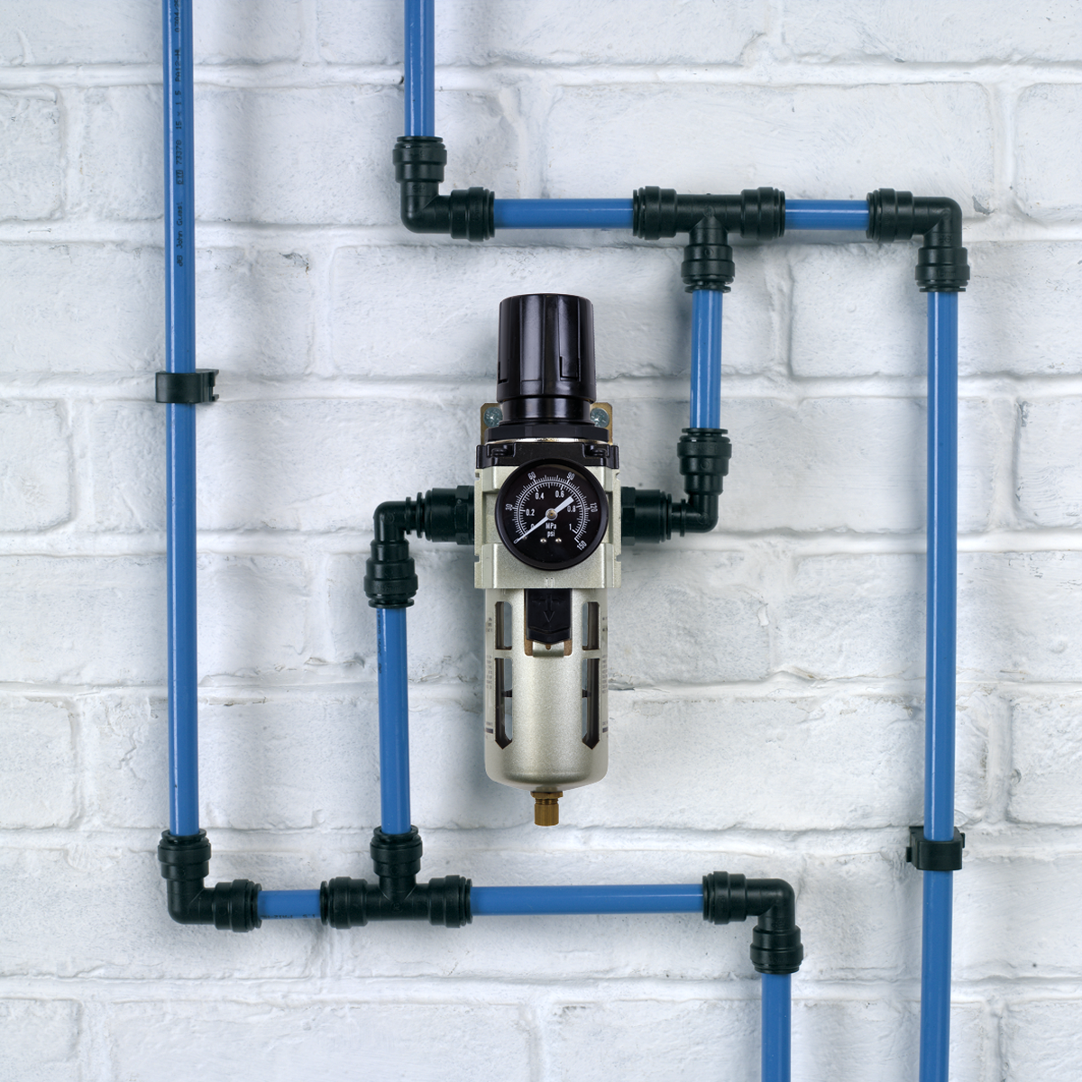 Air Filter/Regulator Max Airflow 140cfm - SA206FR - Farming Parts