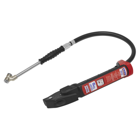 Anodised Tyre Inflator with Twin Push-On Connector - SA37/93B - Farming Parts