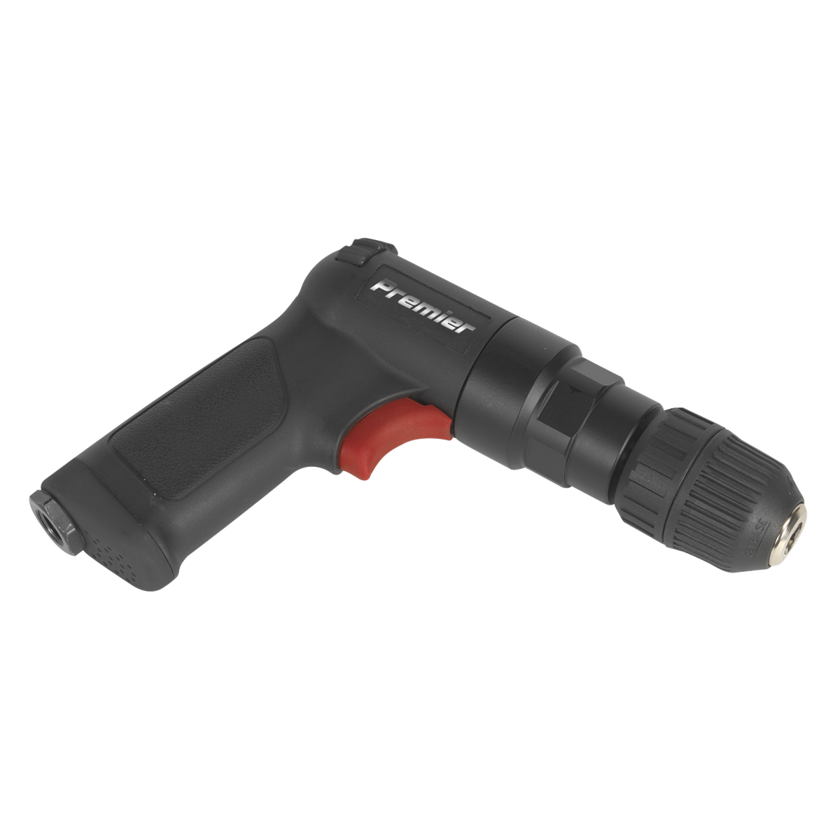 Air Pistol Drill Ø10mm with Keyless Chuck Composite Reversible - Premier - SA620 - Farming Parts