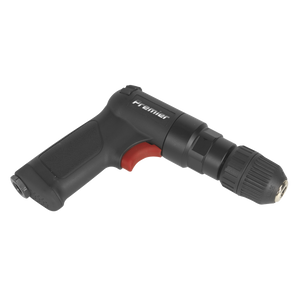 Air Pistol Drill Ø10mm with Keyless Chuck Composite Reversible - Premier - SA620 - Farming Parts