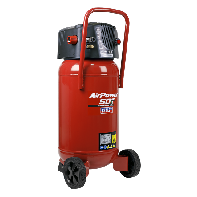 Compressor 50L Belt Drive 2hp Oil-Free - SAC05020 - Farming Parts