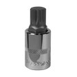 Spline Socket Bit M16 1/2"Sq Drive - SBS018 - Farming Parts