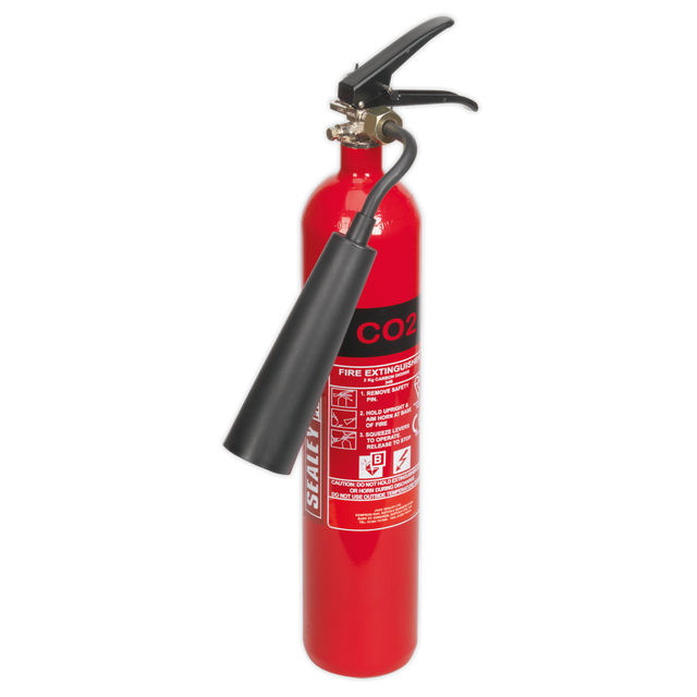 Fire Extinguisher 2kg Carbon Dioxide - SCDE02 - Farming Parts