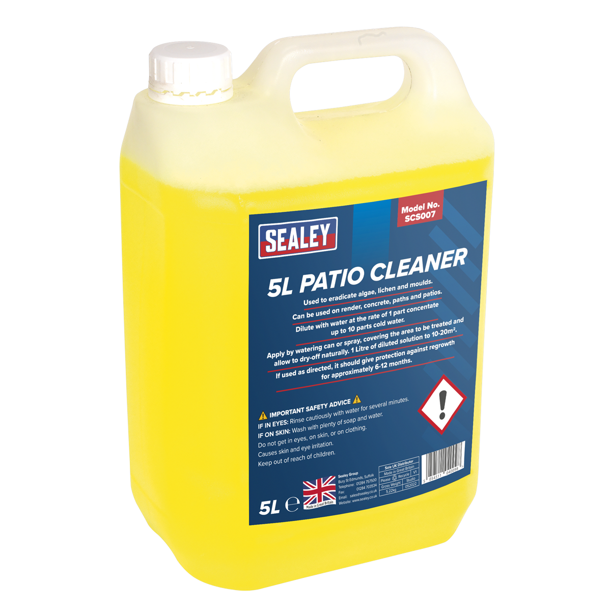 Patio Cleaner 5L - SCS007 - Farming Parts